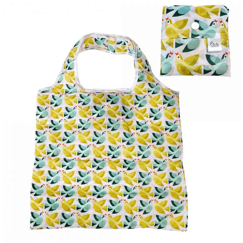 Foldaway Recycled Tote Bags (Choose design)