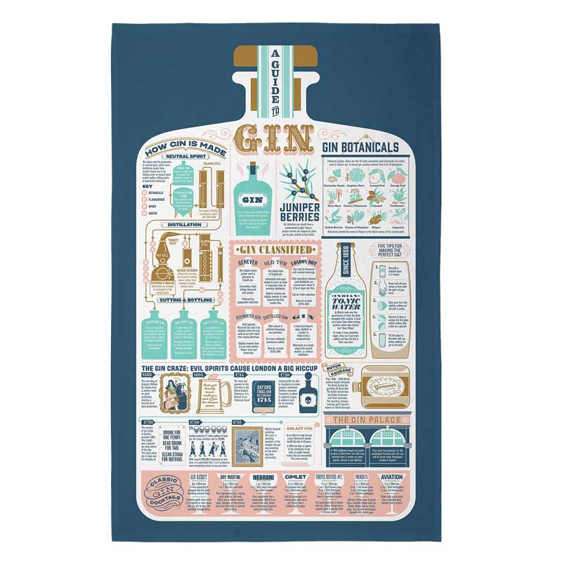 Gin and Tonic Towel By Stuart Gardiner Full