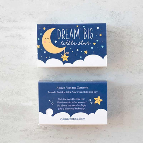 Dream Big Little Star Music Box - Postboxed