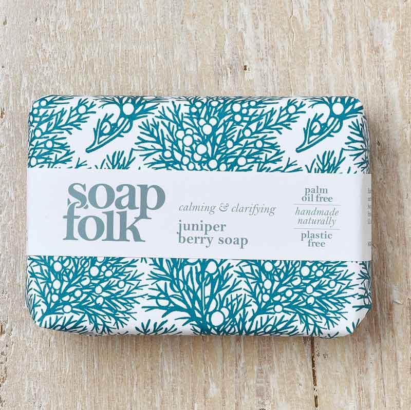 Juniper Berry Soap Bar - Postboxed