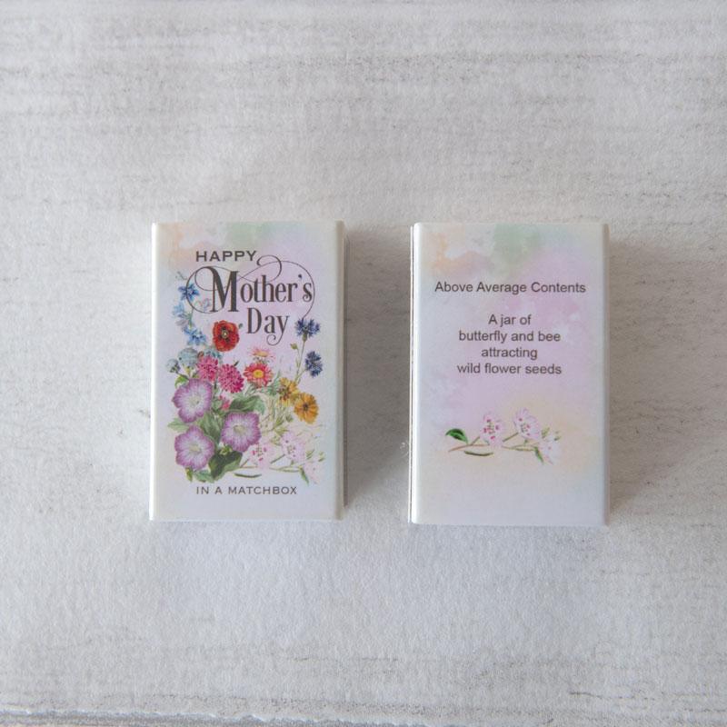 Mother's Day Seeds in a Matchbox - Postboxed