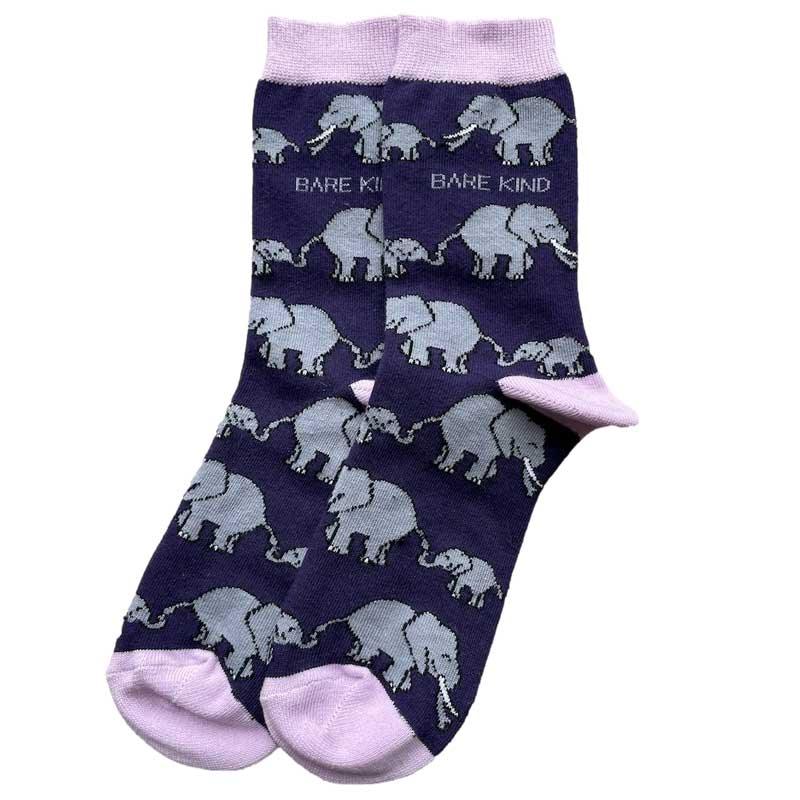 Save the Elephants Women's Socks - Postboxed