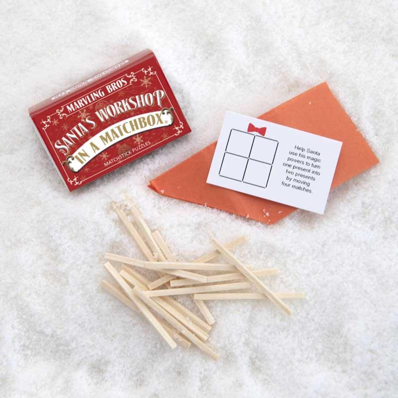 Six Alternative Matchbox Cracker Fillers - Postboxed