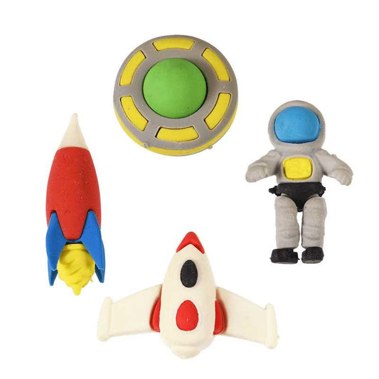 Space Age Erasers - Postboxed