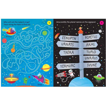 Space Puzzles (Usborne Minis) - Postboxed