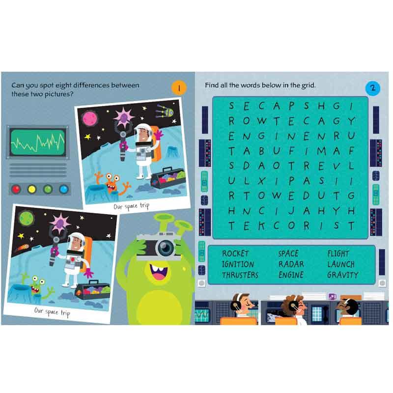 Space Puzzles (Usborne Minis) - Postboxed